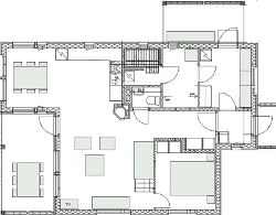 Lower floor plan
